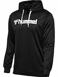 hummel Herren Hmllogo Hoodie Sweatshirt, Schwarz, M EU