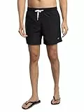 Gant Herren Logo-Badeshorts, Black, L