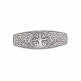 kkjoy Vintage Metall Haarspange Gold, Keltische Knoten Haarklammer Groß, Zweiköpfiger Drache mit Lebensbaum Haarnadeln, Haarspangen Damen, Haarschmuck für Frauen und Mädchen