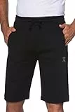 JP 1880 Herren große Größen Übergrößen Menswear L-8XL Bermuda, Basic, Kurze Jogginghose schwarz 7XL 702636130-7XL