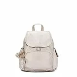 Kipling CITY PACK MINI Kleiner Rucksack, Metallic Glow (Silber)