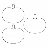 Kürbisförmige Eisenringe, 25 x 30 cm, schwarz, schmiedeeiserne Pflanzenstützen & Gartendekoration, Außen- und Innenbereich, saisonale Ornamente für Hof-Arrangements, 3 Stück