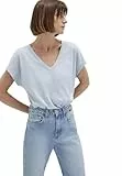 Mavi Damen Short Sleeve Basic T-Shirt, Kentucky Blue, M