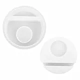 Silikonform Kerzenhalter Silikonformen Gießformen Kerzen Formen Silikon Gießformen Gießform Kerzenhalter Silikonform Weihnachten Kerzenformen zum Gießen (Runde Basis)