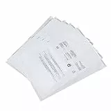 GLEAVI Kleideraufbewahrungstaschen-set 50 Stück Matte Plastiktüten 25 X 35 Cm Kleiderbeutel Zur Sicheren Aufbewahrung