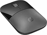 HP Z3700 kabellose Maus | 1200 optische Sensoren | bis zu 16 Monate Batterielaufzeit | 2.4 GHz oder Bluetooth Verbindung | Plug&Play | Silbergrau