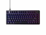 Sony INZONE KBD-H75 Gaming-Tastatur – schnelle Auslösung, Magnetschalter, einstellbare Betätigung, 75% TKL, 8000 Hz Abtastrate, RGB, Gasket Mount, Aluminiumgehäuse, PC FPS, US-Layout – Schwarz
