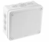 Schneider Electric Mureva Box Abzweigdose, 10 Tüllen Ø 25mm + 2 Tüllen 32mm, IP55, Aufputz, grau, Artikelnummer ENN05010