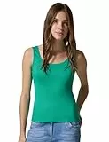 CECIL Damen B317514 Top In Unifarbe, Aventurine Green, L EU