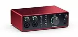 Focusrite Scarlett 4i4 4. Gen USB-Audio-Interface für Musiker, Songwriter, Gitarristen und Content Creators — Aufnahmen in HiFi-Studioqualität und sämtliche Software für Ihre Aufnahmen