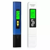 RUNBO pH Messgerät Wasser 4 in 1 - pH Wert Messgerät für TDS/EC/Temperatur, Digital Wasserqualität Tester