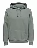 Only & Sons Herren ONSCERES Hoodie Sweat NOOS, Castor Gray, M