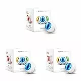 FIBARO Motion Sensor/Z-Wave Plus Multisensor, Temperatur, Lichtintensitätssensor und Beschleunigungsmesser, FGMS-001 (Packung mit 3)