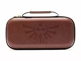 PowerA Schutzhülle für Nintendo Switch 2 - Hyrule Crest, Offiziell lizenziert, Schutzhülle, Platz für bis zu 9 Spielkarten und 2 microSD Express-Karten, integrierter Spielständer