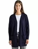 CECIL Damen 2515400 Offener Cosy Cardigan, urban Dark Blue, XL