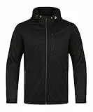JAKO Herren Softshelljacke Premium, Schwarz, XL