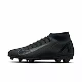 Nike Herren Superfly 10 Club FG/MG Sneaker, Black Black Deep Jungle, 41 EU