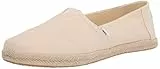 Toms Damen Alpargata Rope Classic Flacher Slipper, Natural White, 38 EU