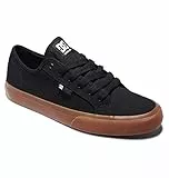 DC Shoes Herren Dc Shoes Manual - für Herren Sneaker, Schwarz/Weiss, 42.5 EU