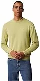 Calvin Klein Jeans Herren LS EZ Cotton CREWNK Sweater 12GG LV04RC309G Sweaters, Beige (Winter Pear), S, Beige (Winterbirne), S