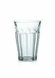 DURALEX Picardie Glas, ohne Füllstrich, Glas, durchsichtig, 36 cl / 6 pcs
