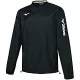 Mizuno Herren Sendai Trad Rain Jacket Jacke, Schwarz, S EU