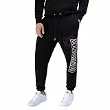 Lonsdale London Dartford Männer Trainingshose schwarz L 100% Baumwolle Activewear, Streetwear