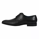 bugatti Herren Businessschuhe, Männer Business Schnürer,Freizeit,Schnuerschuhe,Schnuerer,straßenschuhe,Strassenschuhe,schwarz (1000),47 EU / 11.5 UK
