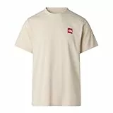 THE NORTH FACE - Never Stop Exploring normal geschnittenes T-Shirt mit Grafik für Herren - Desert Stone, XL
