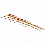 Bosch Professional gemischtes VDE-Schraubendreher-Set (mit einpoligem Phasenprüfer – 14-teilig, in L-BOXX)