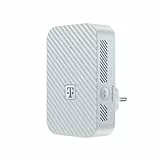 Telekom Speedport 7 Repeater I Wi-Fi 7 fähiger WLAN-Verstärker für Speedport 7 Router I 6.400 Mbit/s, Mesh-Technologie, erweiterbar I Ideal für TV in UHD & 4K I Plug & Play per WPS, LAN-Anschluss