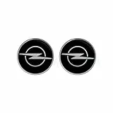 4R Quattroerre.it 3D-Aufkleber kompatibel mit Opel, Lizenzprodukt (Schwarz, 12 mm)