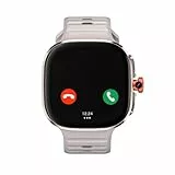 Lazmin112 4G-Smartwatch, Touchscreen, WLAN, GPS, BT, KI-Echtzeitübersetzung, Unabhängiger Standby-Modus, Telefonieren, Nano-SIM-Kartensteckplatz, Fitness-Tracker, NFC, Kamera, 32 GB (Golden)