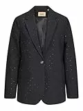 Jack & Jones Damen Jxlora Rhinestone TLR Blazer, Schwarz, M EU