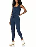 Amazon Essentials Damen Studio-Frottee-Overall, 68,0cm Beininnenlänge (Erhältlich in Übergröße), Marineblau, M