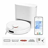 XIAOMI H40 Saugroboter, 10000Pa, LDS-Navigation, smarte Kartierung, Anti-Verwicklung, Auto-Entleerung, 180 Min Laufzeit, Home App & Sprachsteuerung