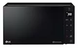 LG MH6535GIS Mikrowelle mit Smart Inverter Technologie & Quarz Grill, 25 Liter Kapazität, 1000 W, Automatikprogramme, einstellbare Leistungsstufen für optimales Garen und EasyClean-Funktion, Schwarz
