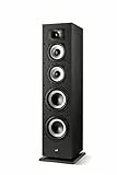 Polk Audio Monitor XT70 Hochauflösender Standlautsprecher, HiFi Und Heimkino Lautsprecher, Hi-Res Zertifiziert, Dolby Atmos Und DTS:X Kompatibel (Stück), Schwarz