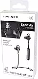 Vivanco Sport AIR Fitness Bluetooth Sport In Ear Stereo-Headset Schweißresistent Schwarz, 38920