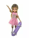 Lottie Dolls Skate Park Puppe – Inspirierende Puppenspielzeuge & Zubehör, Fantasievolle Spielsets für Mädchen & Jungen, Pädagogische Kleinkindgeschenke, ab 3 Jahren geeignet.