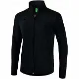 Erima Herren Basic Sweat Jacke (2071801), schwarz, M