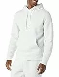 Amazon Essentials Herren Pullover-Sweatshirt Mit Kapuze, In Groß Und Schwer Erhältlich, Weiß, L