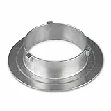 Walimex pro Softboxadapter für Walimex pro & Walimex K – Aluminium Softbox Adapter für den Speedring Ihrer Softbox, Ø 15,2 cm, passend für alle Walimex pro und Walimex K Studioblitz Serien