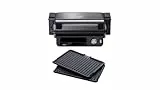 Braun MultiGrill 5 CG5033IGY, 3in1 Grillpositionen (Kontaktgrill, BBQ, Ofen), 230°, abnehmbarer Fettauffangbehälter, spülmaschinenfeste Platten (2), 2000W, Schwarz