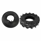 VGEBY ATV-Reifen, 13 X 5,00-6, Verdickter Gummi, Verschleißfester Außenreifen, Innenschlauch, Ersatzrad für Garten-ATV, UTV