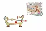 Eichhorn Rollidoo Kugelbahn Set - 35-teilig mit Schienen, Säulen, Durchfahrt und 2 Kugeln, 210 cm Strecke, fördert Motorik und Kreativität, aus FSC zertifiziertem Holz und Kunststoff, ab 2 Jahren