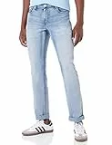 Timezone Herren Slim EduardoTZ, Aqua Blue Wash, 32W / 36L EU