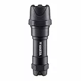 VARTA Taschenlampe LED 6 Watt inkl. 3x AAA Batterien, Indestructible F10 Pro Leuchte, Lampe, Arbeitsleuchte mit zwei Leuchtmodi, extrem robuste Taschenleuchte, klein, wasser- und staubgeschützt