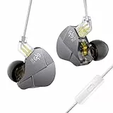 Yinyoo CCZ MC01 Soul Gaming In-Ear Kopfhörer, Hochleistungs PET Membran IEM Headphone mit Mikrofon, 10mm magnetischer Dynamik Treiber Wired In Ear Ohrhörer,Ideal für Musik und Gaming