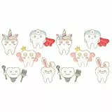 Holibanna 10Stücke Teiliges Cartoon Zahn Brosche Lustige Metall Anstecknadel für Kleidung und Taschen Kreative Dekoration für Damen und Herren für Accessoires und Mode
